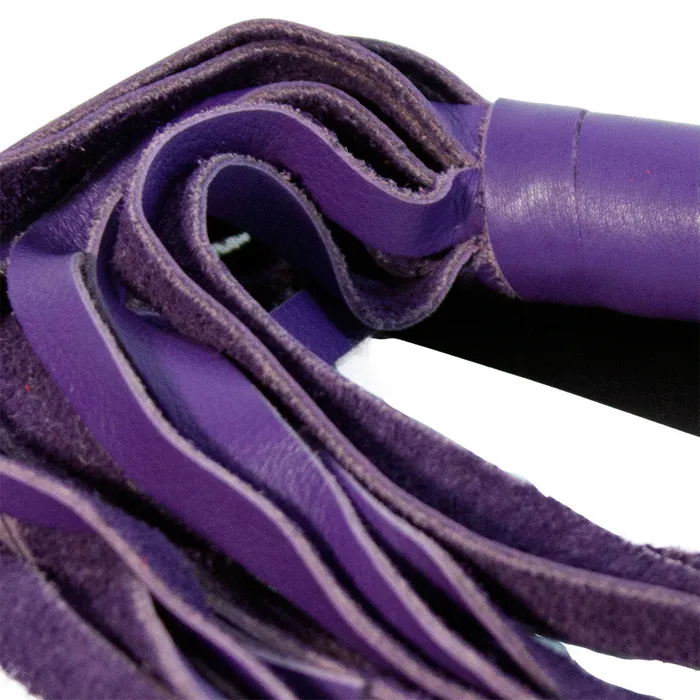 Foxtails Vibrators | Soft Flogger 12" - Purple