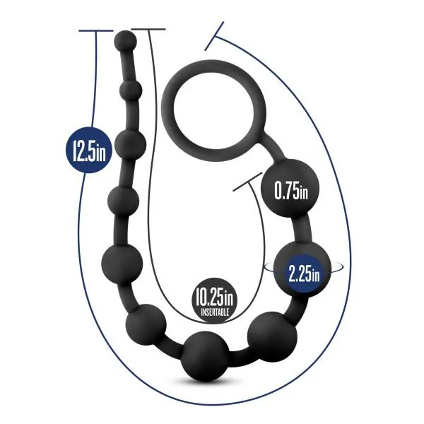 Anal Blush Novelties Blush Performance Silicone Anal Beads