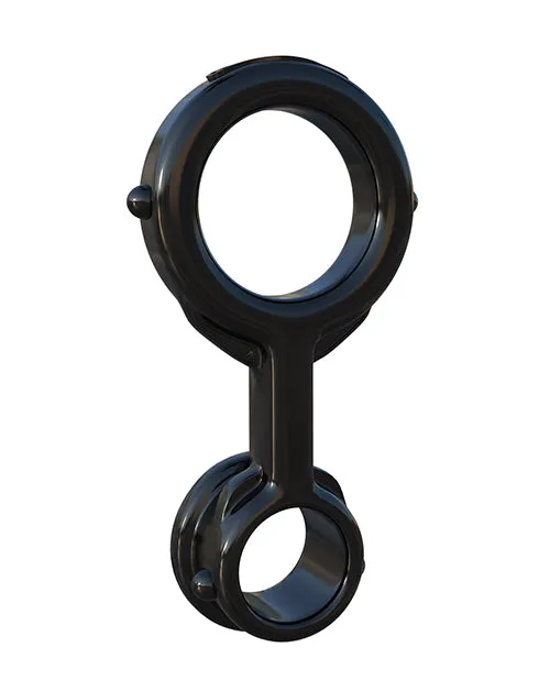 Anal Fantasy C Ringz Ironman Duo Ring Black Pipedream Products