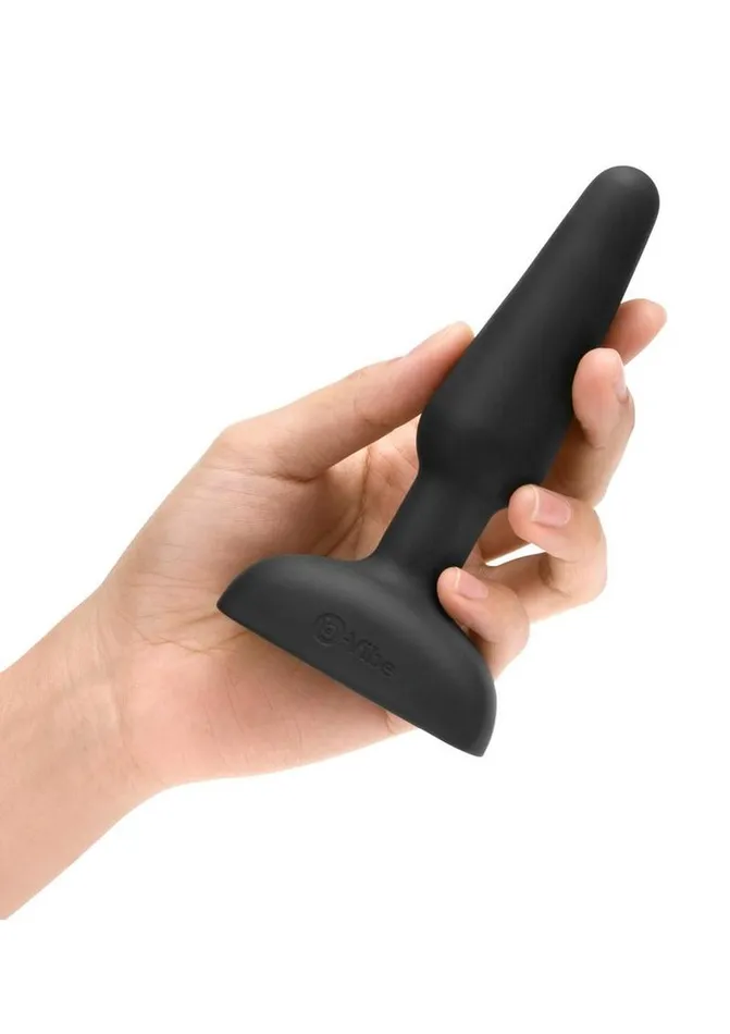 bVibe BVibe Trio Plug Rechargeable Silicone Anal Plug with Remote Control Male Sex Toys