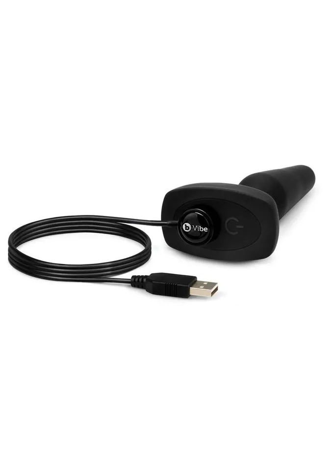 bVibe BVibe Trio Plug Rechargeable Silicone Anal Plug with Remote Control Male Sex Toys