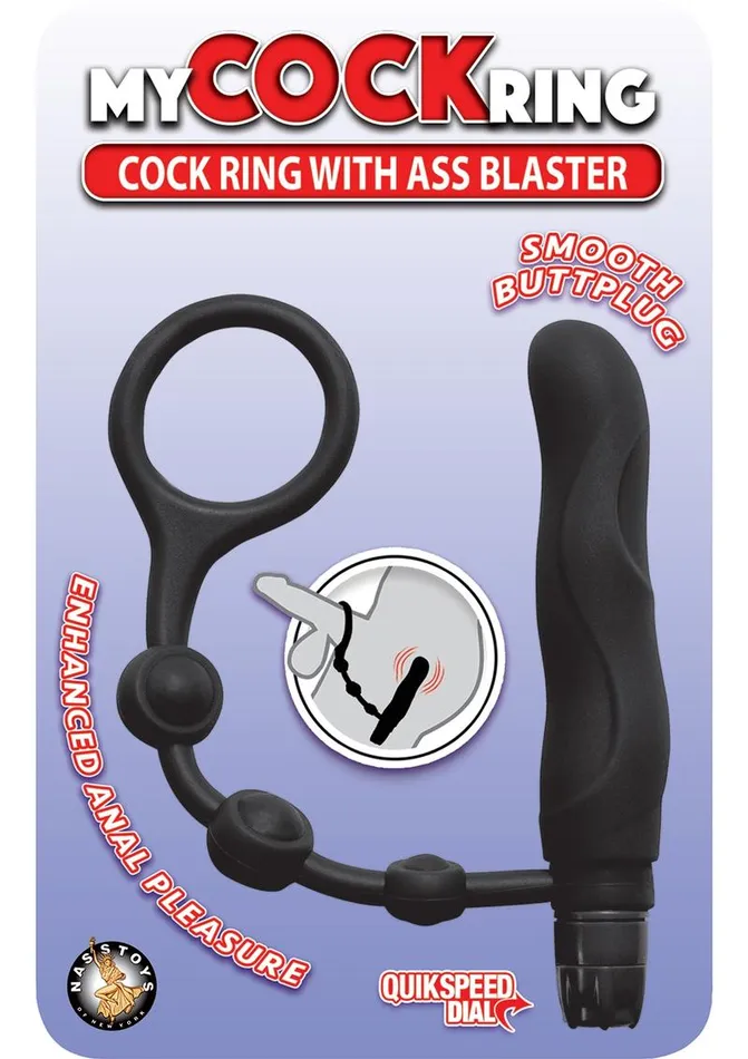 My Cockring Male Sex Toys My Cock Ring Silicone Cock Ring with Vibrating Ass Blaster Butt Plug My Cockring Male Sex Toys My Cock Ring Silicone Cock Ring with Vibrating Ass Blaster Butt Plug