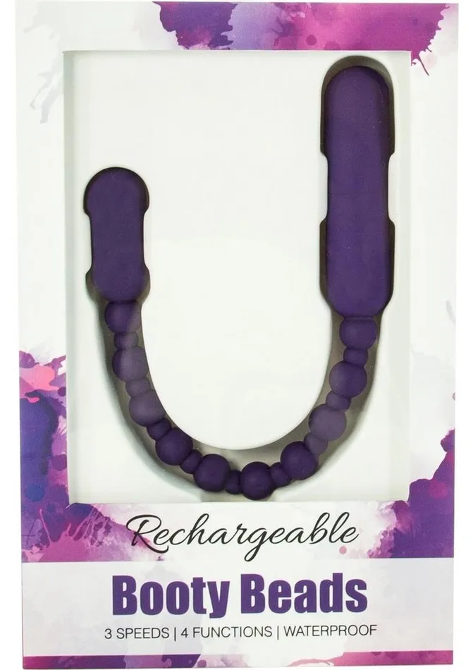 Powerbullet Rechargeable Silicone Booty Beads Powerbullet Anal