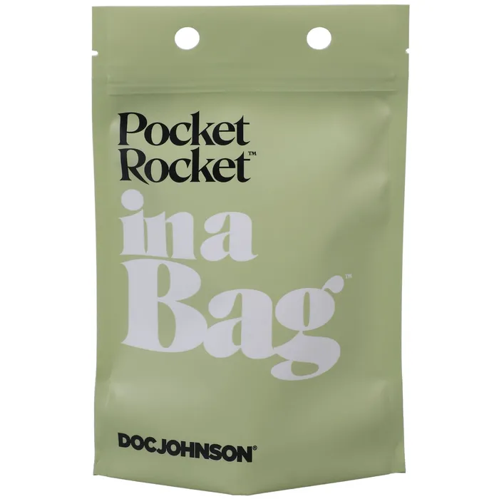 Doc Johnson Anal Pocket Rocket in a Bag Black Doc Johnson Anal Pocket Rocket in a Bag Black