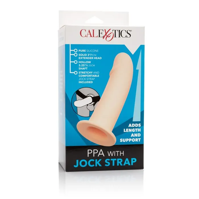 Ppa WJock Strap Ivory California Exotic Novelties Female Sex Toys