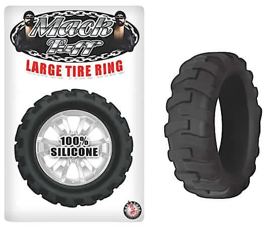 Anal Nasstoys Mack Tuff Large Tire Ring Black