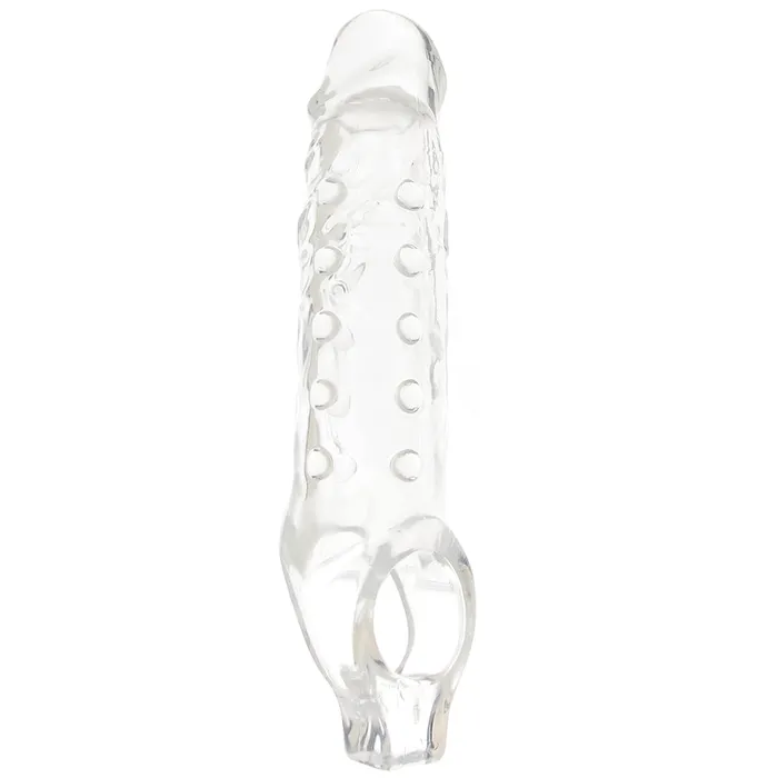 Anal XGen Size Up 1 Inch Studded Extender in Clear