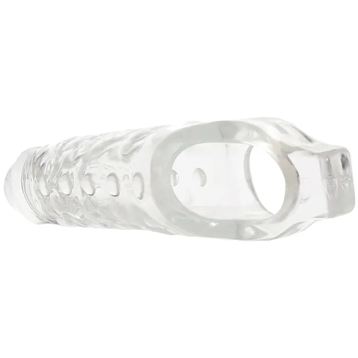 Anal XGen Size Up 1 Inch Studded Extender in Clear