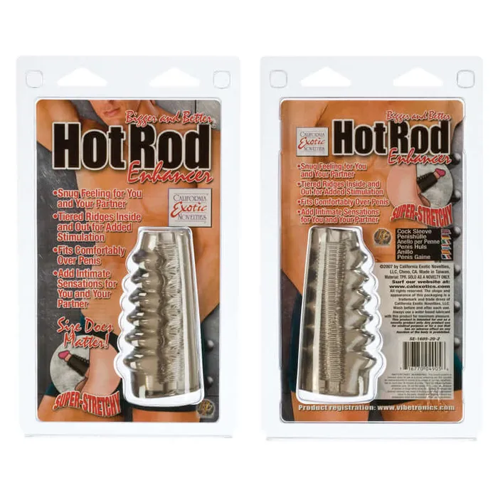 California Exotic Novelties Vibrators BIGGER BETTER ENHANCER SMOKE