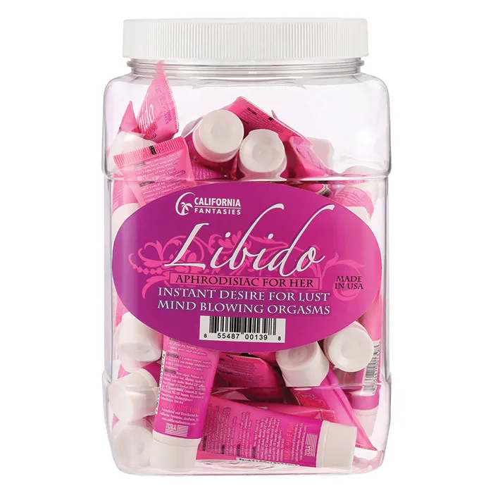 CALIFORNIA FANTASIES Anal Libido Aphrodisiac Cream for Her 05oz Tube Bowl of 36 CALIFORNIA FANTASIES Anal Libido Aphrodisiac Cream for Her 05oz Tube Bowl of 36