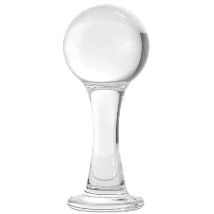 Evolved Novelties Anal Gender X The Baller Glass Plug