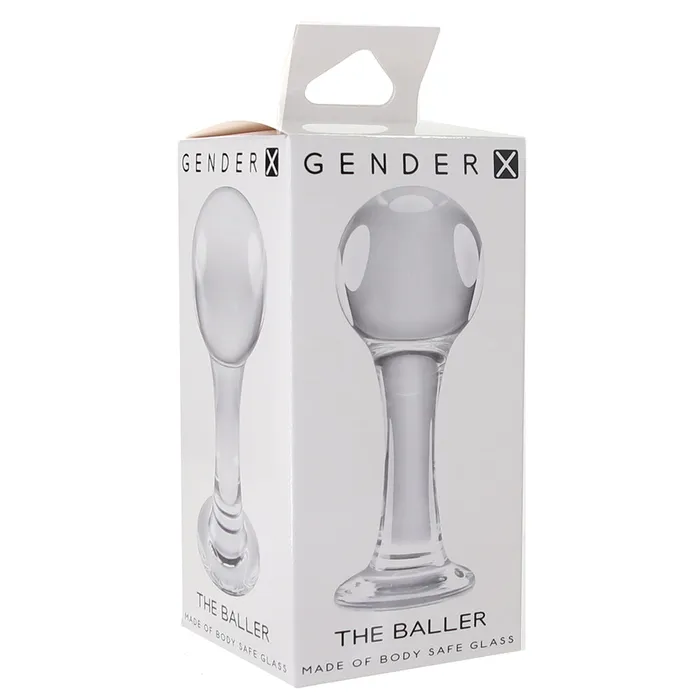 Evolved Novelties Anal Gender X The Baller Glass Plug Evolved Novelties Anal Gender X The Baller Glass Plug