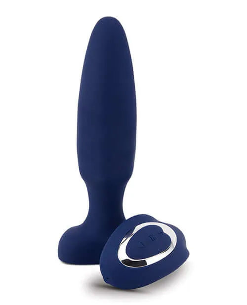 Fino Roller Motion Plug Navy Blue from Nu Sensuelle Nu Sensuelle Anal