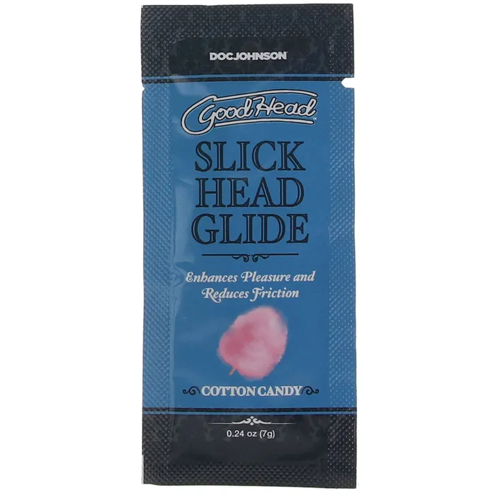 Male Sex Toys GoodHead Slick Head Glide 24oz in Cotton Candy Doc Johnson