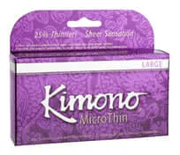 Male Sex Toys Paradise Products KIMONO MICROTHIN 12PK LARGE