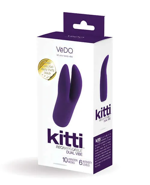 Vedo Vibrators Vedo Kitti Rechargeable Vibe Deep Purple