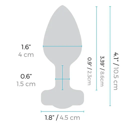 Vibrating Jewel Plug As You Like It OR Anal