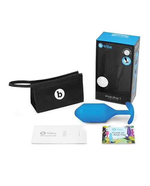 bVibe Weighted Snug Plug 5 350 G bVibe Anal bVibe Weighted Snug Plug 5 350 G bVibe Anal