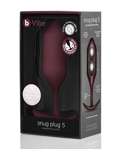 bVibe Weighted Snug Plug 5 350 G bVibe Anal bVibe Weighted Snug Plug 5 350 G bVibe Anal