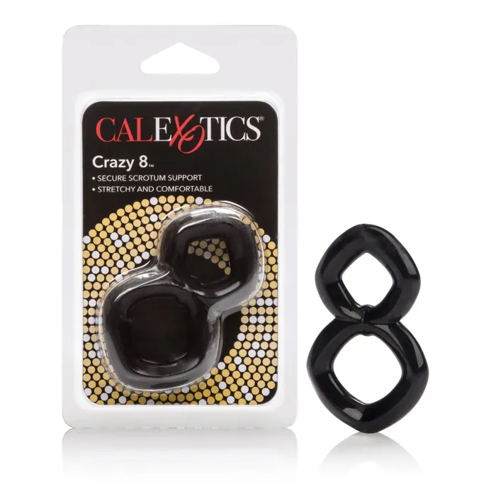 Crazy 8 Ring Black CalExotics Anal