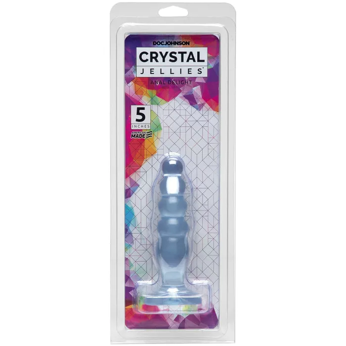 Crystal Jellies Anal Delight Clear Doc Johnson Anal Crystal Jellies Anal Delight Clear Doc Johnson Anal