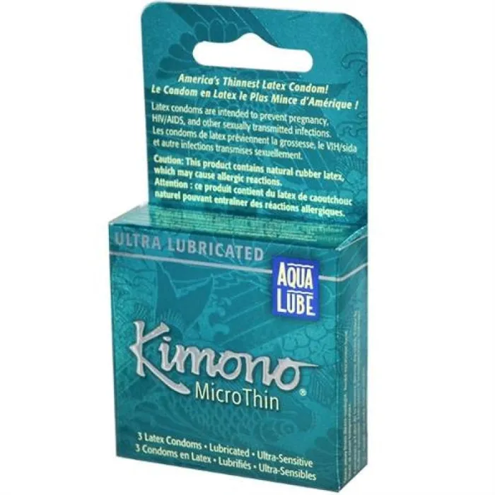 Kimono Condoms Male Sex Toys Kimono Microthin Plus Aqua Lube 3 Pack Kimono Condoms Male Sex Toys Kimono Microthin Plus Aqua Lube 3 Pack