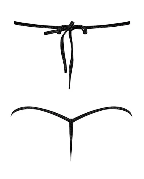 Male Power Anal Lust Orthia Criss Cross Bra Gstring Black Male Power Anal Lust Orthia Criss Cross Bra Gstring Black