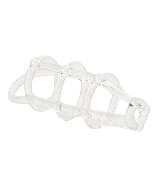 Male Sex Toys CalExotics Cock Cage Enhancer Clear Male Sex Toys CalExotics Cock Cage Enhancer Clear