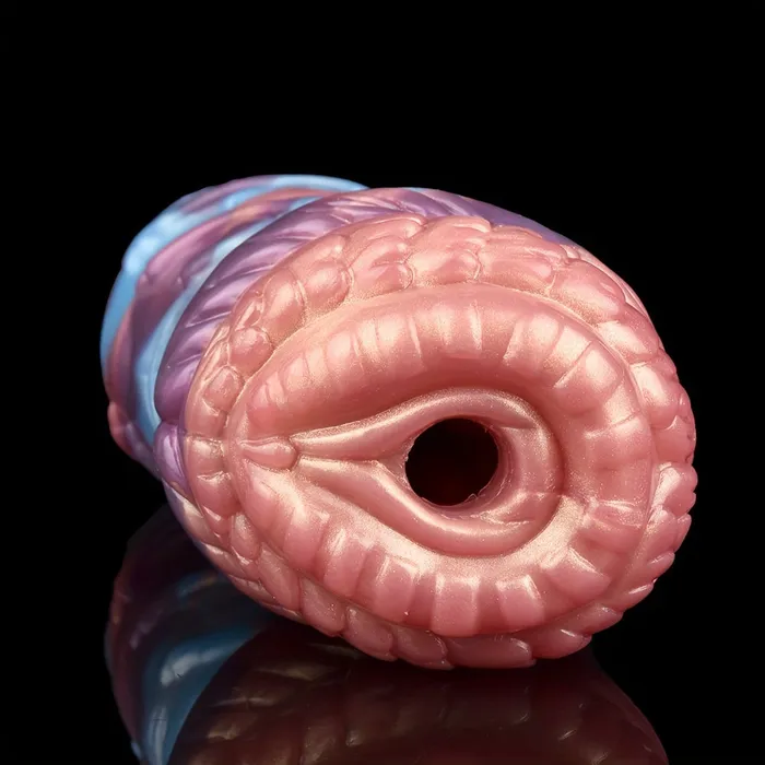 Male Sex Toys Colorful Specialshaped Silicone Pocket Pussy Penis Exercise Masturbator FRRK