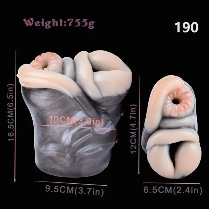 Male Sex Toys honeysx Giraffe Pocket Pussy Double Anal Vagina Male Masturbator