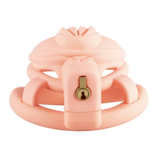 Male Sex Toys LOCKINK Lockink Pink Camouflage Chastity Cage