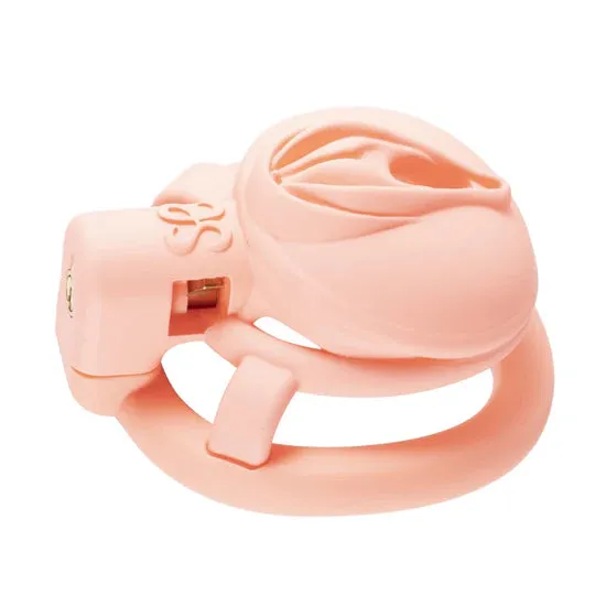 Male Sex Toys LOCKINK Lockink Pink Camouflage Chastity Cage