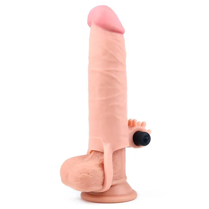 Male Sex Toys lovetoy Add 2 Pleasure X Tender Vibrating Penis Sleeve