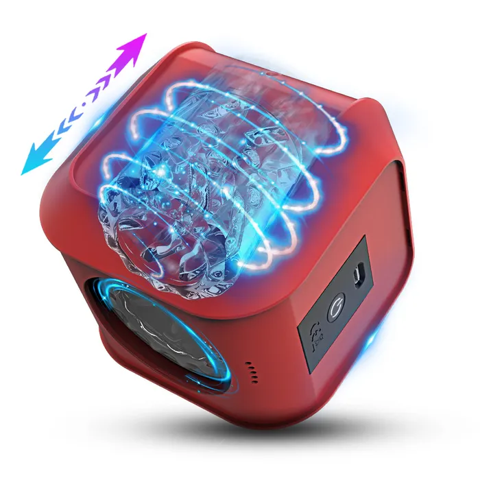 Male Sex Toys Touch Honey Magic Cube Thrusting Rotation Male Masturbator Cup Water Proof