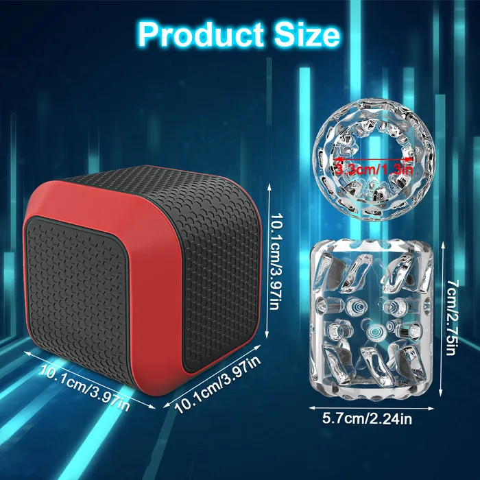 Male Sex Toys Touch Honey Magic Cube Thrusting Rotation Male Masturbator Cup Water Proof