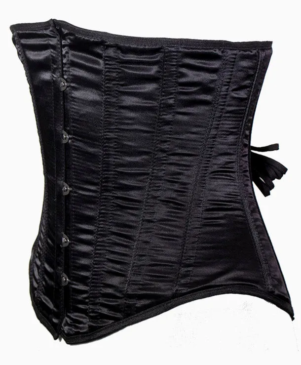 Nobodys Fool Waist Cincher in Black Bound Boutique Anal