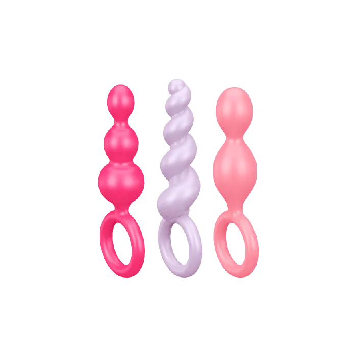 Satisfyer Booty Call Anal Plugs 3 Piece Set Satisfyer Anal