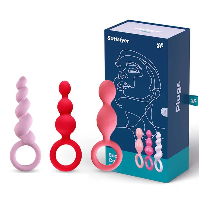 Satisfyer Booty Call Anal Plugs 3 Piece Set Satisfyer Anal