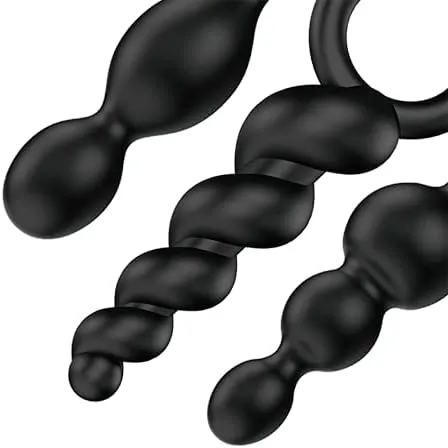 Satisfyer Booty Call Anal Plugs 3 Piece Set Satisfyer Anal