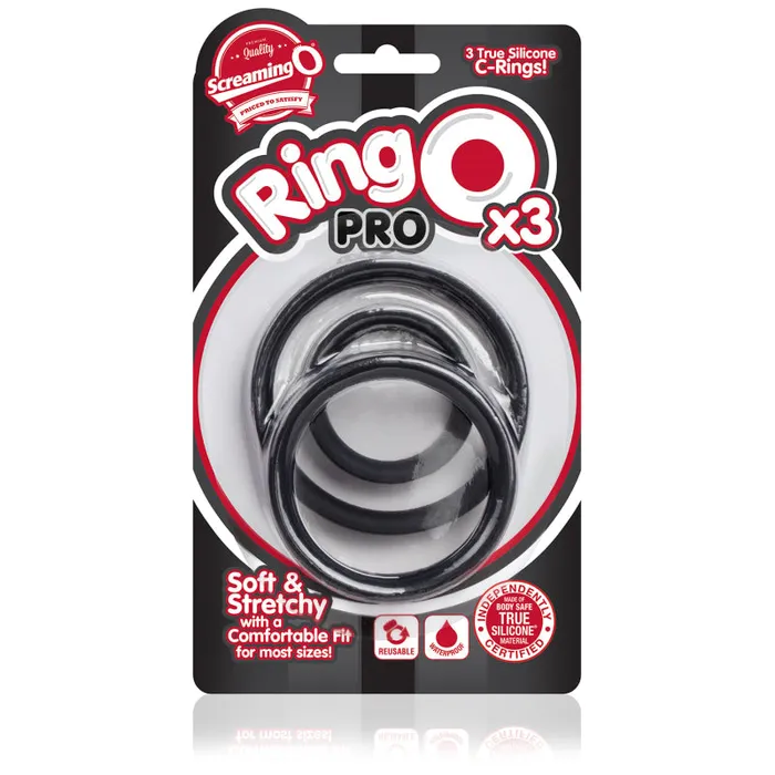 Screaming O Anal Ringo Pro X3 Black Screaming O Anal Ringo Pro X3 Black