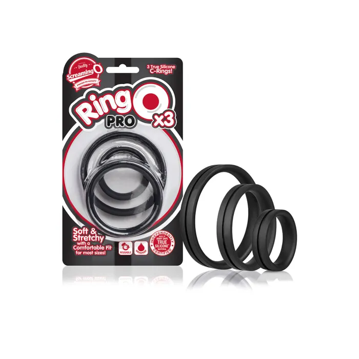 Screaming O Anal Ringo Pro X3 Black Screaming O Anal Ringo Pro X3 Black