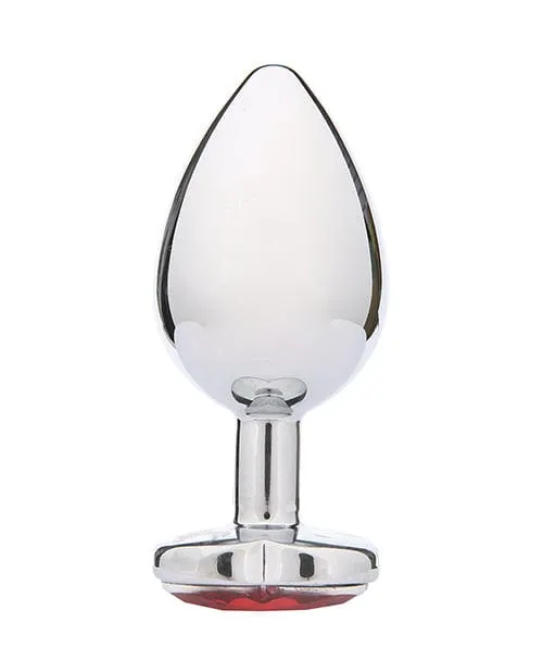 XGEN Anal Whipsmart Heartbreaker Heart Crystal Butt Plug Red XGEN Anal Whipsmart Heartbreaker Heart Crystal Butt Plug Red