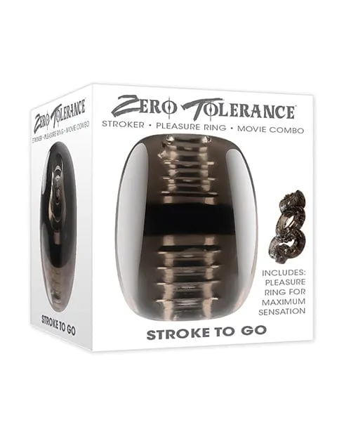 Zero Tolerance Anal Zero Tolerance Stroke To Go Black