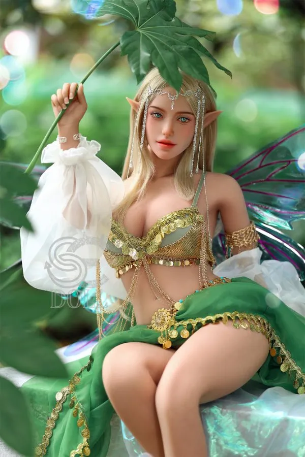 163cm5ft4 Ecup Fairy Alien ELF TPE Sex Doll Head 021 LuisD SE Doll Male Sex Toys