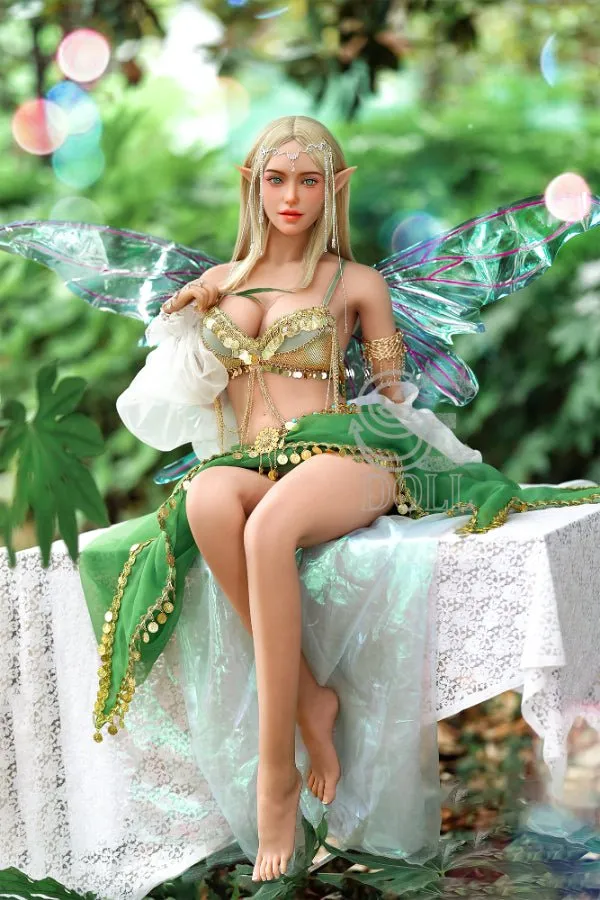 163cm5ft4 Ecup Fairy Alien ELF TPE Sex Doll Head 021 LuisD SE Doll Male Sex Toys