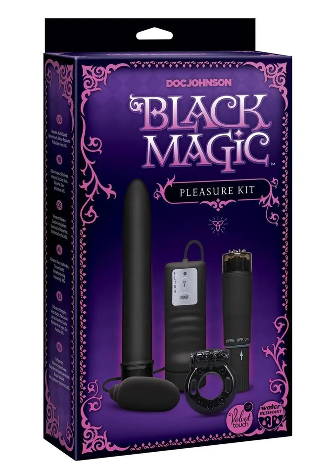 Anal Black Magic Pleasure Kit Doc Johnson