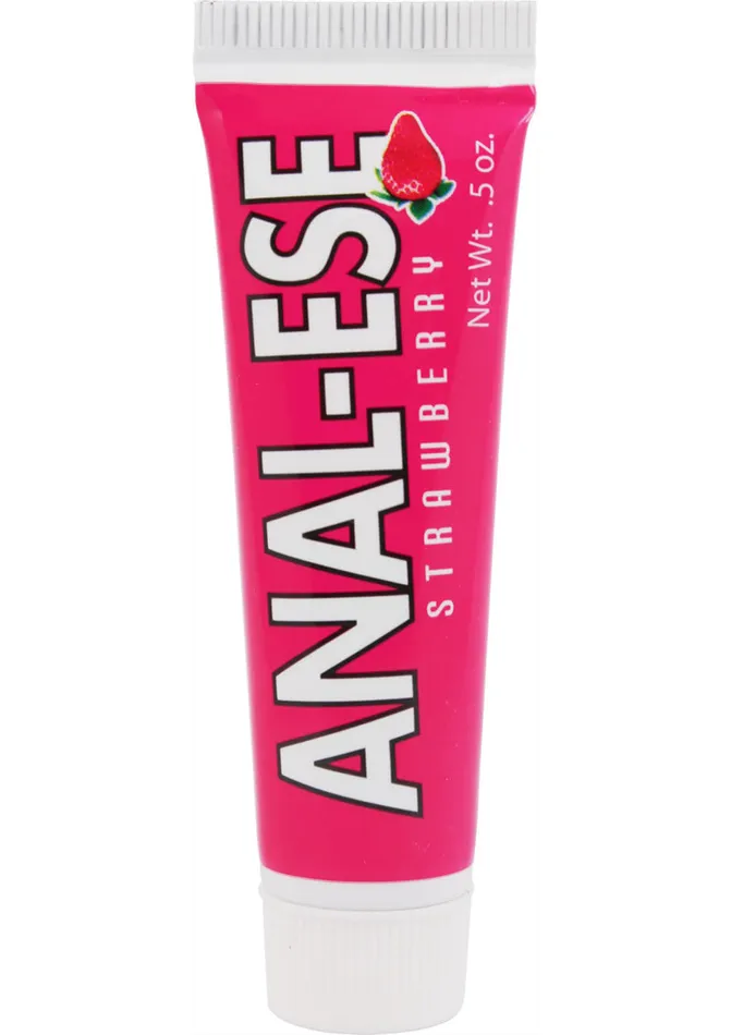 Anal Ese Anal AnalEse Desensitizing Anal Gel 5oz Strawberry Flavor Anal Ese Anal AnalEse Desensitizing Anal Gel 5oz Strawberry Flavor