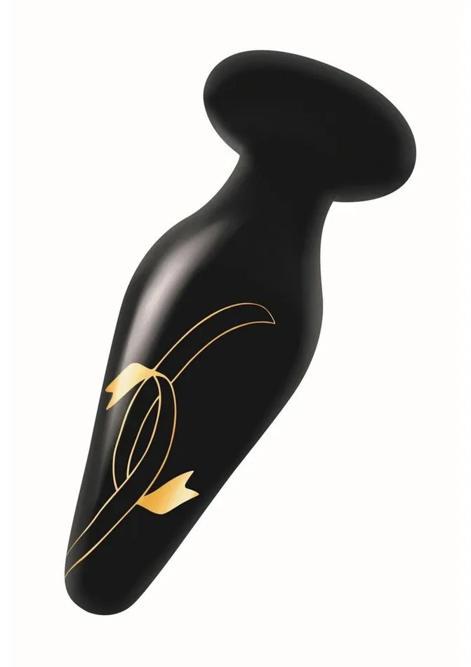 Anal Secret Kisses Handblown Wide Glass Anal Plug Secret Kisses