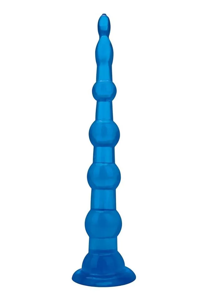 Blue Line CandB Gear Anal Blue Line Anal Beads with Suction Cup Blue Line CandB Gear Anal Blue Line Anal Beads with Suction Cup