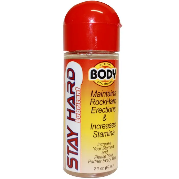 Body Action Stay Hard Lubricant 23oz Toys From TIM Anal